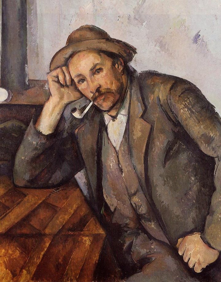 Paul Cézanne: Kuřák, 1892