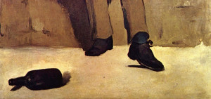 Edouard Manet: Piják absinthu (1859)