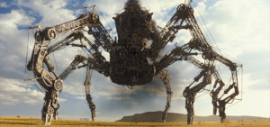 Mechanická tarantule z filmu Wild Wild West (režie: Barry Sonnenfeld, USA, 1999)