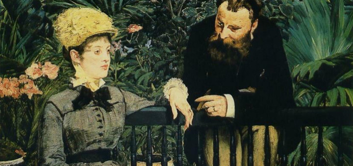 Édouard Manet: V zimní zahradě (1878-1879)