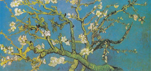 Vincent van Gogh: Mandloň v květu (1890, Muzeum Van Gogha, Amsterdam)