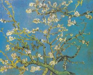 Vincent van Gogh: Mandloň v květu (1890, Muzeum Van Gogha, Amsterdam)